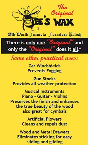 The Original BEE'S WAX Old World Formula Furniture Polish - 4 Pack