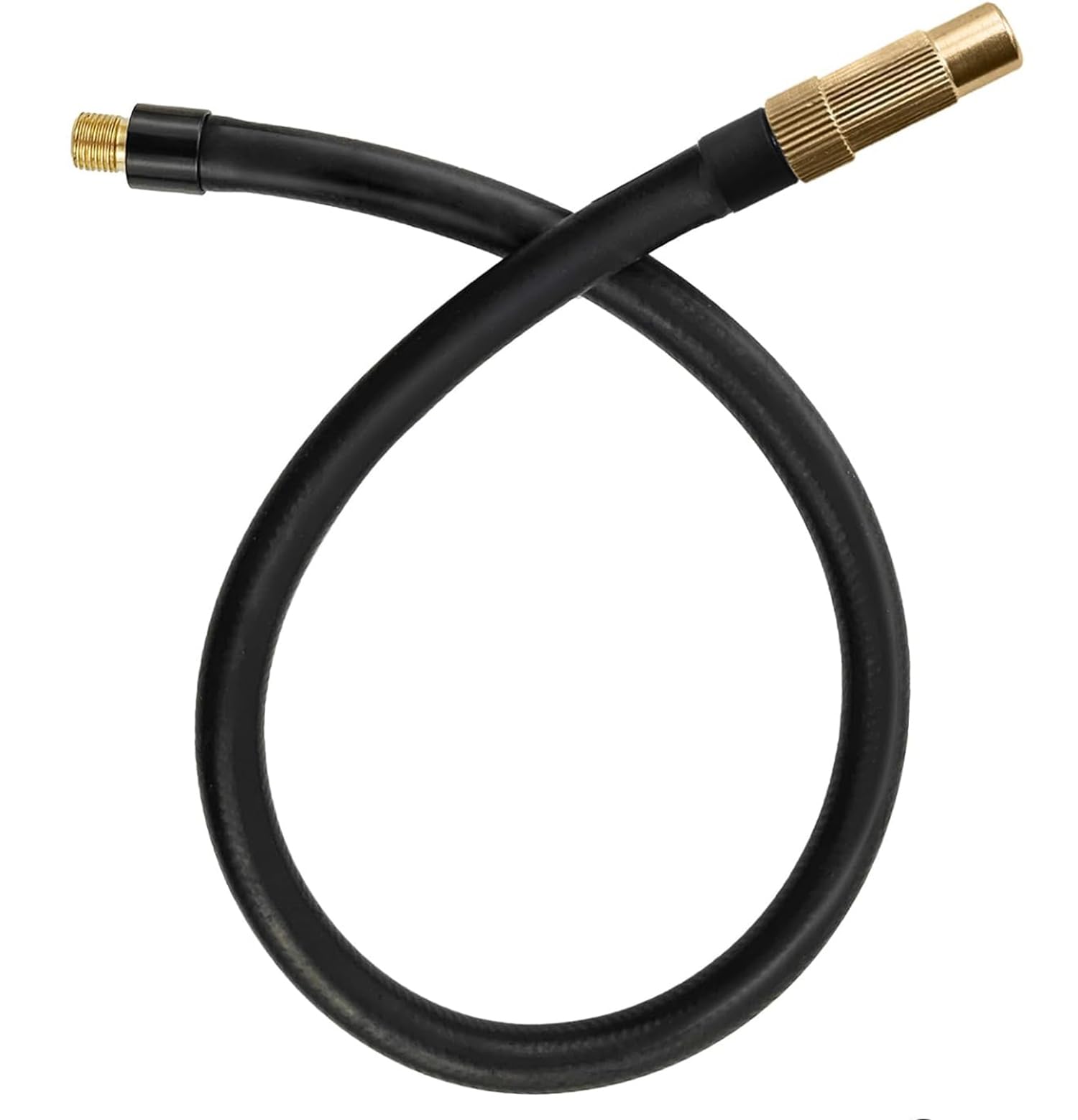 sciuU 2-in-1 Schrader & Presta Valve Adapter, 40cm / 15.7 inches Extension Tube Hose for Portable Air Compressors, Bike Car Motorcycle Bicycle Tyre Air Pump Inflator Replacement Hose