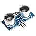 DROK® 5PCS Distance Meassuring Sensor Module Precise ULtrsound Wave Distance Measurement Detector DC 5V Operating Voltage