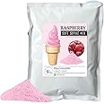 Soft Serve Ice Cream Powder – 1kg Pack, Makes 3.5kg of Ice Cream – Smooth, Creamy & Easy to Make (Raspberry)