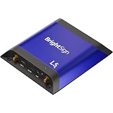 BrightSign LS445 digital signage media player, 4K UHD, HTML5, Ethernet, 64 GB, for commercial displays