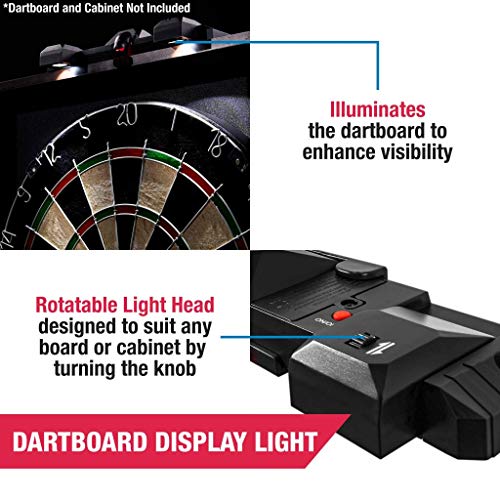 MD Sports 2 in 1 Laser Toe Line and Dartboard Light - Thumbnail 4