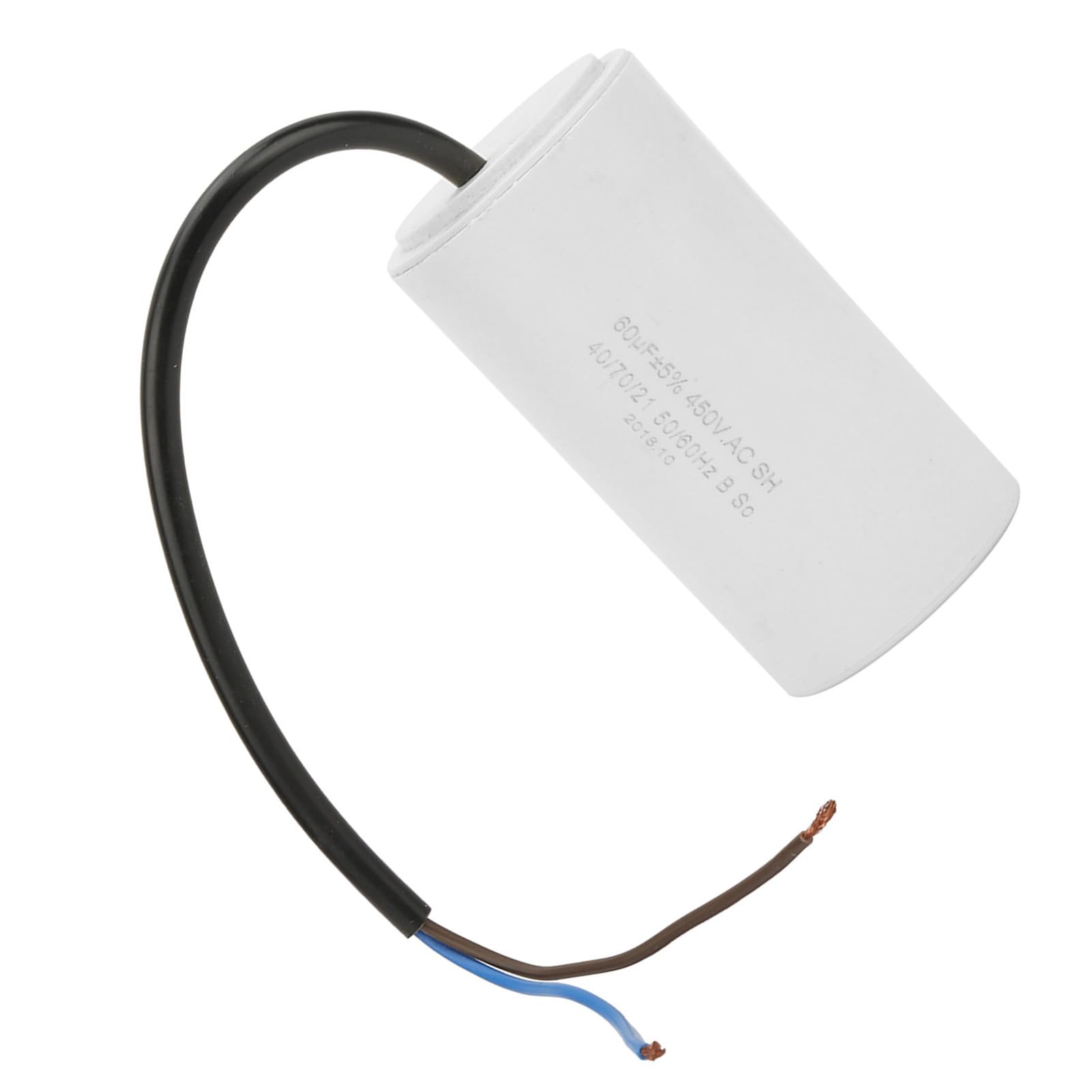 CBB60 Capacitor 450V 60uf ESR 0.2 for Household Electric Appliance Eco-Friendly Motor Running