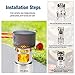 VINIDA Wood Burning Camping Stove - Updated Collapsible Lightweight Survival Backpacking Stove for Camping Hiking Climbing and Fishing