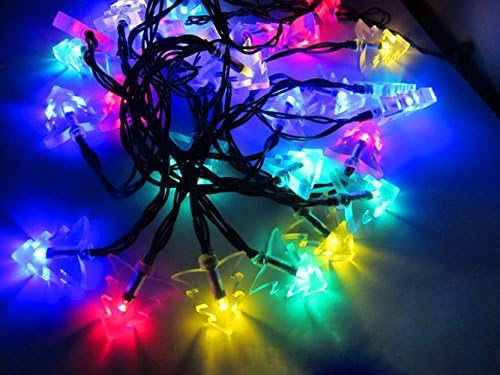 LightsGoal 4.8m 20 LED Fancy Fairy Christmas Tree Shaped Solar String Lights for Party, Decoration and celebration