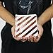 Andaz Press Rose Gold Copper Foil Favor Bags, Polka Dots and Striped, 24-Pack, Shiny Metallic Colored Wedding Birthday Baby Shower Party Supplies Decorations