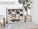 STORAGE MANIAC Expandable Shoe Rack, Stackable Shoe Rack for Closet, Small Shoe Rack Organizer for Entryway, Adjustable Shoe Rack for Garage, Shoe Rack for Front Door, Metal Shoe Rack, Black 8 Tier