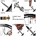 BETO 300 Psi High Pressure Bike Pump with Gauge for Shock/ Tire, Fits Presta and Schrader- Mini Bicycle inflator for Road, Mountain and BMX Bikes, Includes Mount Kit