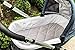 Ely's & Co. Patent Pending Jersey Cotton Quilted Waterproof Hourglass Sheet, All in one Bassinet Sheet with Mattress Pad Cover Protection (Grey)