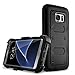Galaxy S7 Edge case, Samcore Full body Protective Shock Reduction Belt Clip Case With Rugged Holster, WITHOUT Built in Screen Protector for Samsung Galaxy S7 Edge [BLACK]