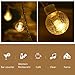 Mieres, Starry String Crystal Ball Covers, Waterproof Security Atmosphere Solar Light for Christmas, Holiday, Homes Ambiance, 30 LED, Warm White