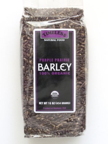 Certified 100% Organic Purple Prairie Barley Montana 454 g 16 oz - Thumbnail 2