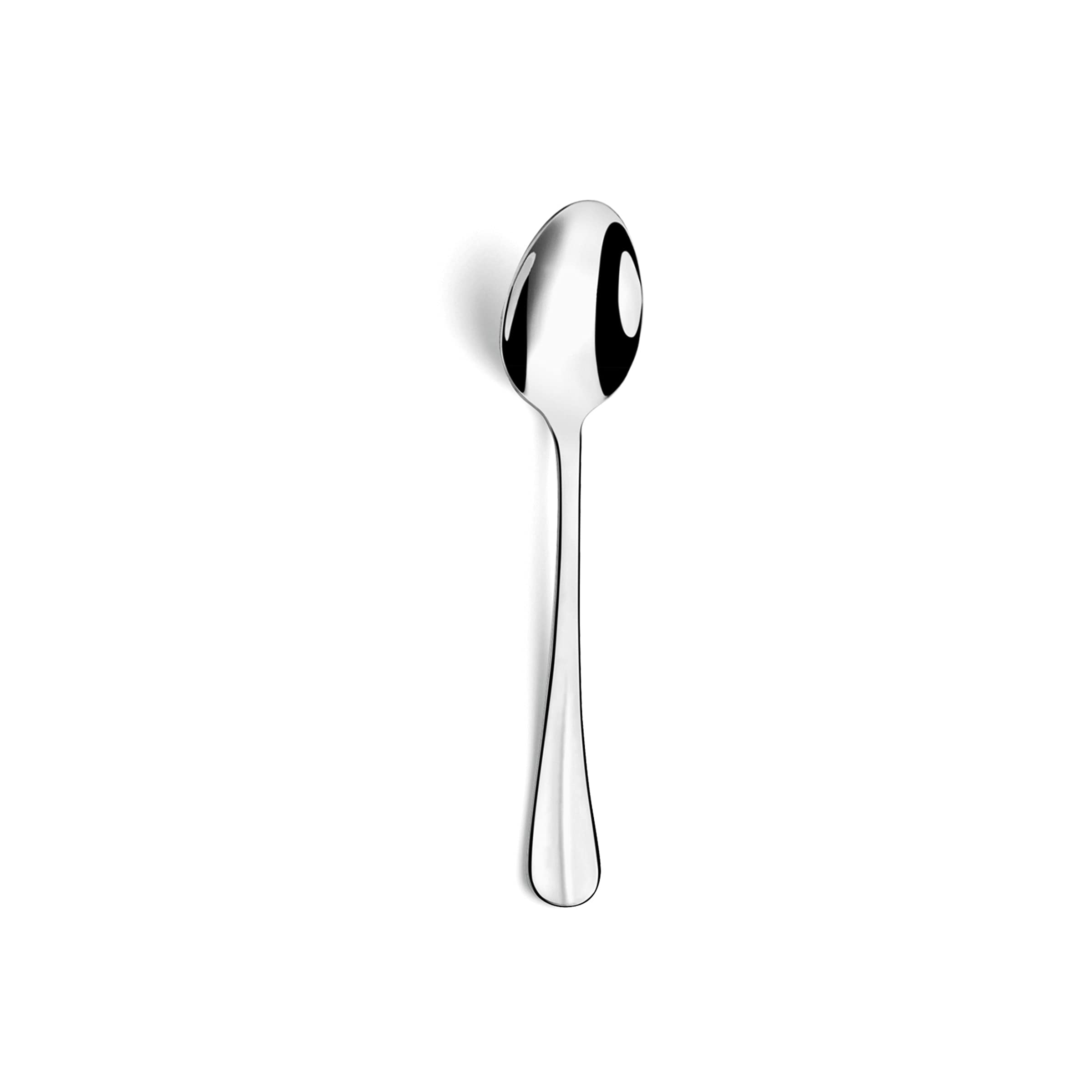 Set of 12 Mocha Spoons, 18/0 Stainless Steel, 125 mm Long