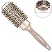 BANGMENG Round Brush Blow Out with Boar Bristles, Nano Thermal Ceramic Ionic Round Hair Brush for Women Blow Drying, Enhance Texture for Styling (1.75 Inch Barrel, 2.9 Inch with Bristle)