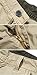 WenVen Men's Active Cargo Shorts Cotton Outdoor Wear Lightweight (WV3229 Light Khaki,34)