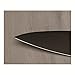 Kuhn Rikon 7.25-Inch Colori Titanium Chef's Knife, Black/Silver