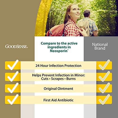 GoodSense First Aid Triple Antibiotic Ointment, Treats Minor Cuts