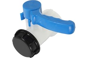 OSOLADY Butterfly Valve Tap for IBC Tote Water Tank Valve Tote Switch Adapter Interface Garden Hose Fitting
