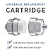 20 Stage Universal Replacement Cartridge with Vitamin C for Shower Filter - Water Softener Cartridge Removes Chlorine - Reduces Fluoride & Chloramine
