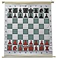Wholesale Chess 28" Magnetic Chess Demo Board - 3" Squares, Large Black & Red Pieces, 2 Players, Ages 12+