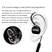 Bluetooth Headphones, GYMAN Wireless Magnetic Earbuds Sports Earphones with Built-in Mic for Gym Running, Fit with Iphone, Android, and other Bluetooth Enabled Devices