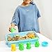 MOTION SAND Play Sand , 2.2LBS of Natural Sand and Motion Circus Playset with 16 Pcs Molds Kit, Non-Toxic Sand for Kids