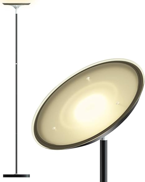 Addlon Led Torchiere Floor Lamp Standing Lamp Tall Standing