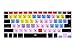 Avid Pro Tools MacBook Silicone Shortcut Hot Key Keyboard Protective Cover Skin Compatible for MacBook Air 13 & MacBook Pro 13 15 17 (with/Without Retina Display) (Both US/European ISO Keyboard)