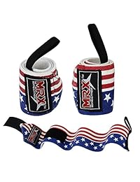 MRX - Muñequeras de entrenamiento para levantamiento de pesas y levantamiento de pesas, para apoyo de muñeca