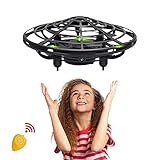 CPSYUB Hand Operated Kids Drone, Toys for 4-5 Year Old Boys, Hands Free Mini Drone Helicopter for Kids, Flying Drone Kid Toys for 4, 5, 6, 7, 8, 9, 10, 11, 12 Year Old Boys and Girls (Black)