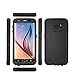 Samsung Galaxy S6 Waterproof Case, Meritcase Galaxy S6 IP68 Full Body Waterproof Dirt Proof Snowproof Shockproof Case for Outdoor Swimming Surfing Diving Snorkeling -Black