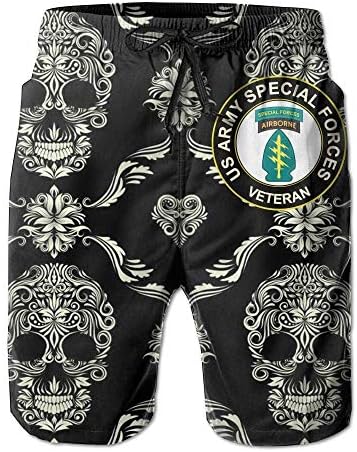 Pillowcase shop US Army Veteran Special Forces Airborne Men's Board Shorts Swim Trunks Beach Short