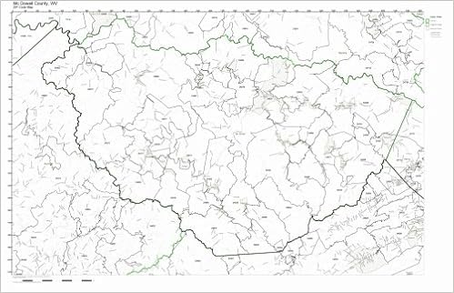 Mcdowell County Wv Map Mcdowell County, West Virginia Wv Zip Code Map Not Laminated: Amazon.com:  Office Products