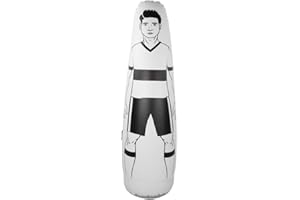 Inflatable Football Target, Portable Soccer Kick Defender Wall Soccer Training Soccer Target with Inflatable Football Trainin