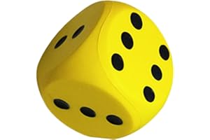 Large Foam Dices Soft Dots Learning 6 Sided 6 Inch Giant Educational Toy for Stress Relief Dot Dices
