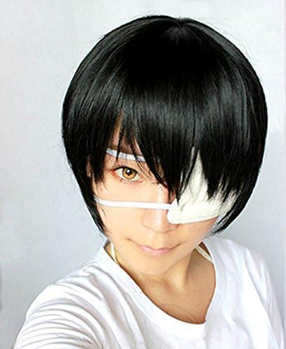 Tokyo Ghoul Ken Kaneki Cosplay Wig Black Hair
