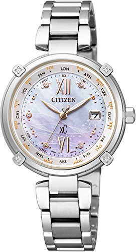 #本站首晒# 一见钟情：CITIZEN 西铁城 xC系列 限定款 EC1050-61W 光动能电波表 晒单