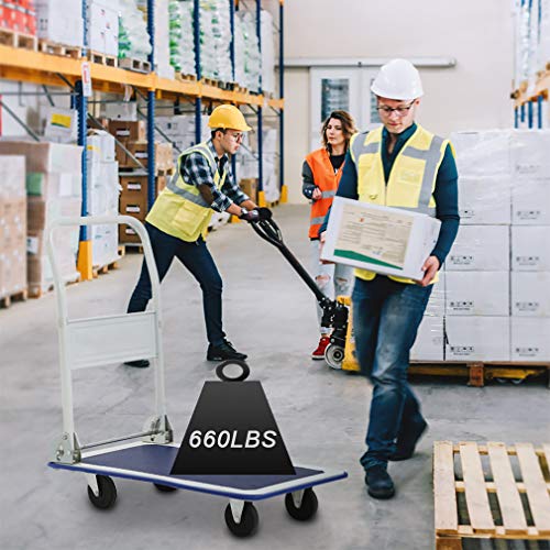 4 660lbs+Platform+Folding+Foldable+Warehouse