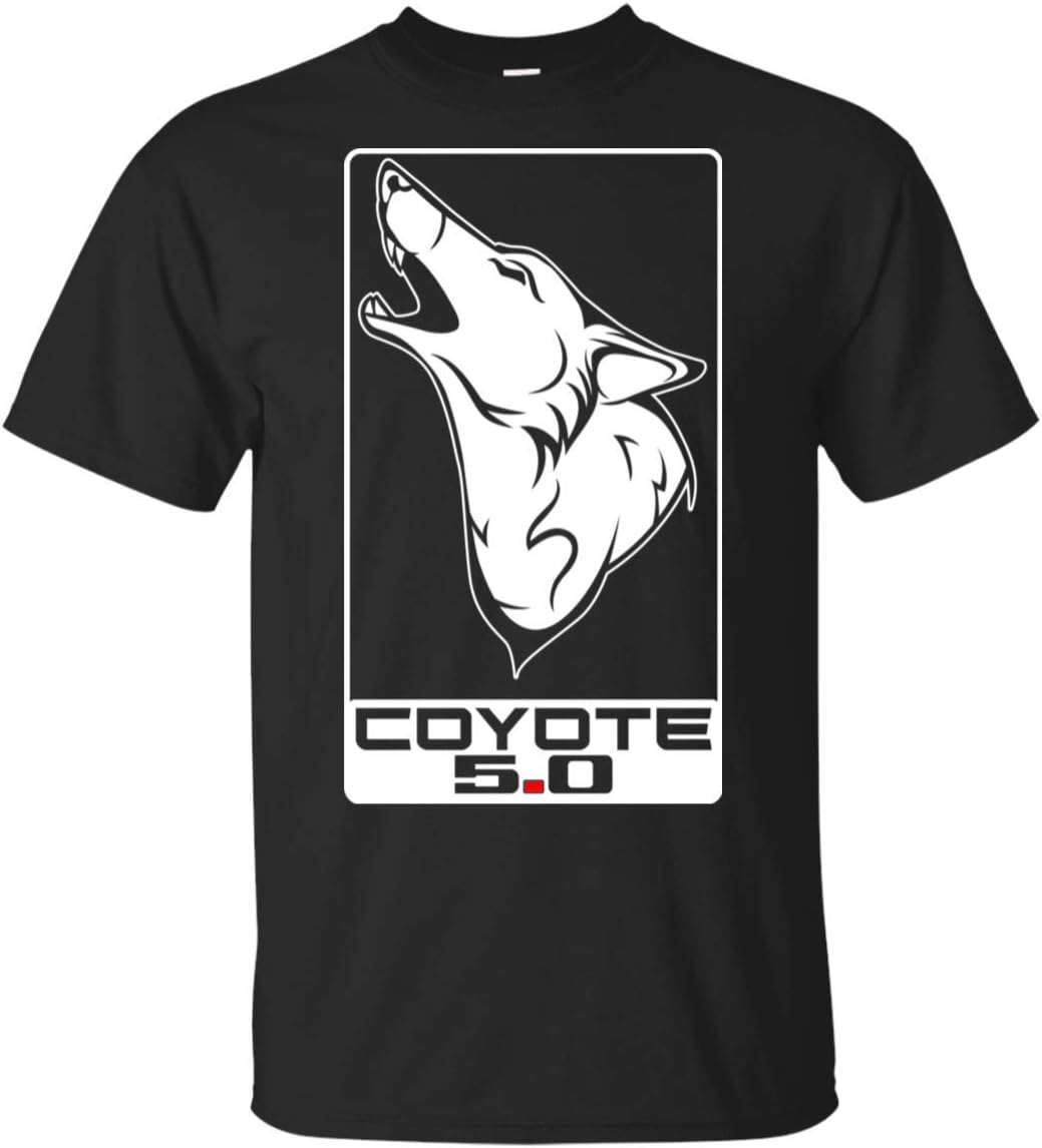 WheelSpinAddictMen's 5.0 Coyote S550 S197 Mustang T-Shirt