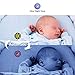 MoonyBaby Split Screen, Wide Angle, 2 Cameras Video Baby Monitor with 5 inches Screen, Automatic Night Vision, Temperature Monitoring, 2 Way Talkback