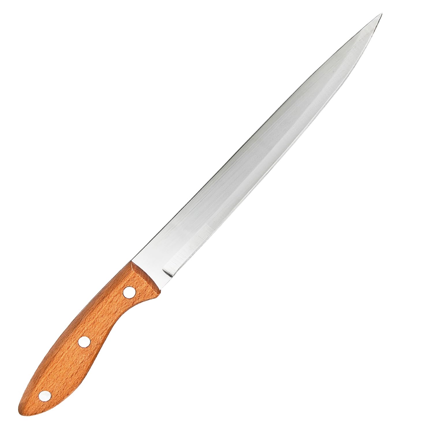 Photo 1 of AYANICA Paring Knife Peeling Fruit Vegetable Cutting Meat Slicing Kitchen Knives Stainless Steel Ultra Sharp Blade Wooden Ergonomic Handle