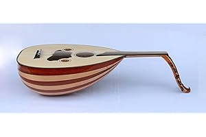 Turkish Quality Mahogany and Maple String Instrument Oud Ud AO-103