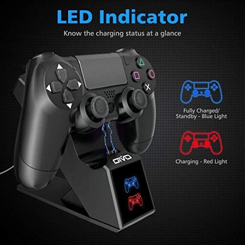 PS4 Controller Charger Station, OIVO Playstation 4 Controller Charging