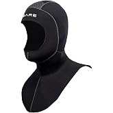Bare 5mm S-Flex Hood, Black, M