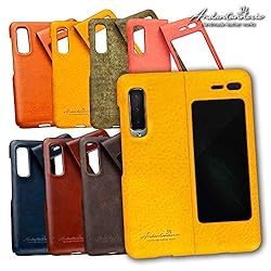 Andantannerie Leather galaxy fold case, Handmade