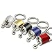 Angelduck 3D Metal Car Gear Shift Box 6 Speed Keychain Gift, Random Color