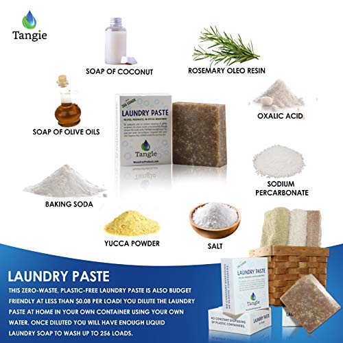 Tangie Laundry Soap Washing Detergent Bar Perfect for Whole Family