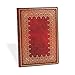 Paperblanks | Foiled | Old Leather Collection | Hardcover | Midi | Lined | Wrap Closure | 144 Pg | 120 GSM (Old Leather Wraps Series)