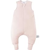 BubblePanda Rayon Made from Bamboo Toddler Sleep Sack with Feet 12-24 Months 1.0 Tog Ultra Soft Toddler Sleeping Sack 1t-2t Sleep Bag Walker Quilted Wearable Blanket with Legs 2-Way Zipper Lightweight
