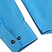 Mens Dress Slim Fit Shirts Basic Designed Long Sleeve of Various Colors